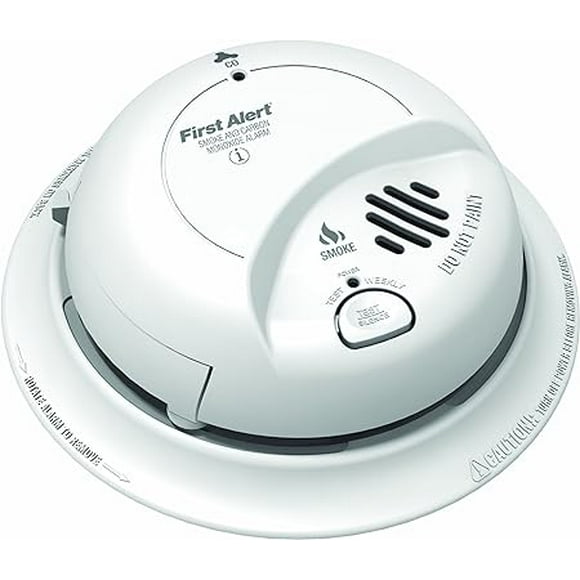 BRK Electronics SC9120BA Hardwired Smoke and CO Alarm with Battery Backup