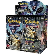 324 Cards Pokemon Kids home pokemon card game battle toys new card 324 GX EX 36-Pack Booster Box Trading Card Game Kids Collection Toys Color:Burning Shadows