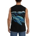 thumbnail image 4 of Disketp Ocean Turtle Sleeveless Tshirts For Men, Muscle Shirts For Men Dry Fit Tank Top-Xx-Large, 4 of 8