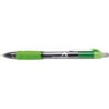 Hub Pen 588GRN-BLUE MaxGlide Click Tropical Lime Green Pen - Blue Ink