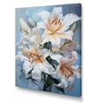 thumbnail image 2 of Designart "Whispers Of Pure Lily Beauty In Beige And Yellow II" Lilies Wall Art Prints, 2 of 7