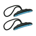 thumbnail image 1 of 2 piezas Kayak manejas kayak manijas de transporte de kayak empuñaduras de mano marina universales con cuerda para buceo en la cubierta de piragüismo Azul negro, 1 of 8