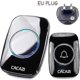 thumbnail image 2 of Cacazi Wireless Doorbell Waterproof 300m Remote Eu Plug Smart Door Bell Chime Battery, 2 of 5