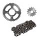 thumbnail image 1 of Kit De Sprocket Kinlley ST70 / ST90 / ST50 39d-15d Negro, 1 of 4