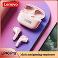 thumbnail image 2 of Bluetooth Headphones Lenovo LP40 Pro Waterproof w/ Mic, 2 of 2