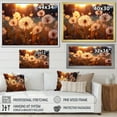 thumbnail image 4 of Designart "Dandelion Wishes" Floral Floater Framed Canvas Wall Art, 4 of 7
