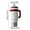 White, variant on Fareti 40 oz Double Wall Vacuum Insulated Stainless Steel Tumbler with Handle and Straw, 12.6x6.5 in Large Capacity Iceberg Cup for Car Travel, Keeps Cold 24h, Leak Proof
