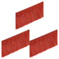 thumbnail image 3 of Naiovety Elegante adorno de flecos con flecos para costura y confección y para la vida diaria Cortinas con borlas a los lados rojo brillante 25 Type1 NO1, 3 of 6
