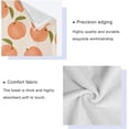 thumbnail image 4 of 3 Piece Bath Towel Set, Soft Highly Absorbent Bathroom Towels Pink Peaches Towels Fashion Print Quality Towels (Set of 3, 1 Bath Towel, 1 Hand Towel & 1 Washcloth) Washcloth Gift, 4 of 7