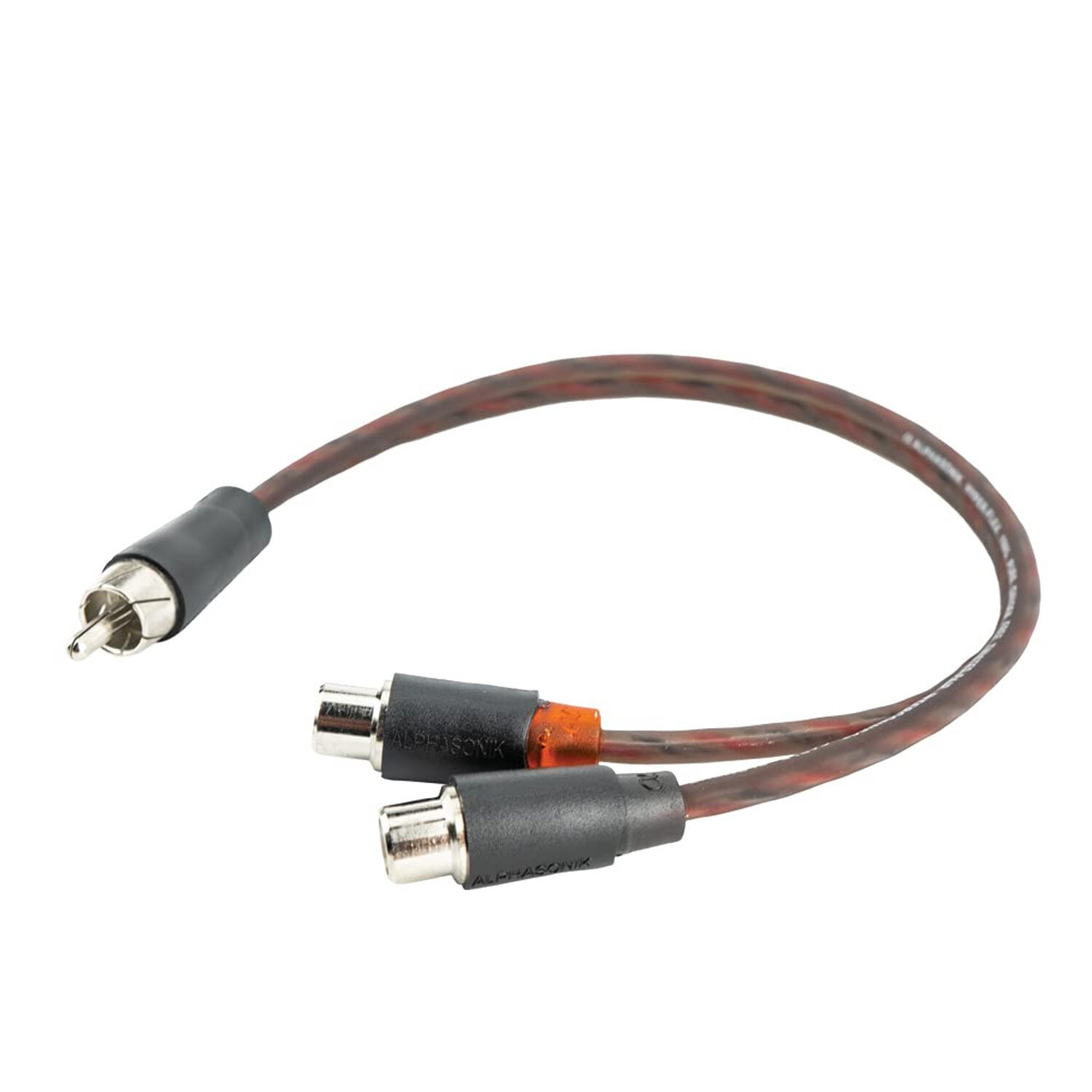 2 Pack 3 Feet Dual 1/4\" To RCA Cable Audio Interconnect For Mixer Amplifier Microphone Camera Etc