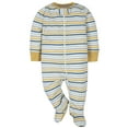 thumbnail image 4 of Gerber Baby Boy Sleep 'N Play Pajamas, 4-Pack, 4 of 7