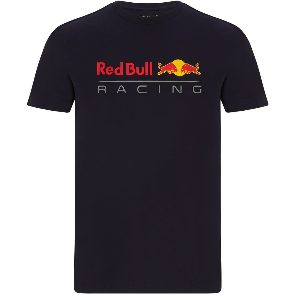Red Bull Racing T Shirt Red Bull Racing - Red Bull Racing F1 Men's Large Logo T-Shirt - Navy
