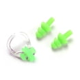 thumbnail image 2 of Clip de Nez Imperméable Anti-Bruit pour Adultes Surf Sports Nautiques Protection d'Oreilles Portable Vert, 2 of 8