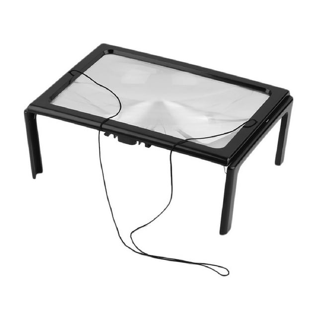 Lupa de Lectura Yeacher 3X con Luz LED Ideal para Leer Libros de Impresiones Pequeñas