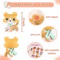 thumbnail image 4 of Mini Pet Toy Dog Collie #272 with Scarf Accessory,Collectible Mini Toy Figurines, 4 of 9