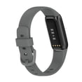 thumbnail image 4 of Correa De Reloj Inteligente De Repuesto De Silicona Deportiva A Prueba De Sudor Pulsera Impermeable Correas De Reloj Correas De Fitness Compatibles Con Fitbit Luxe Gris Scienceny EL016830-03, 4 of 5