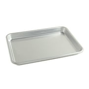 Nordic Ware Naturals 13 x 10 Aluminum Quarter Sheet, Rectangular Cookie & Baking Sheet Pan, Silver