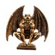 thumbnail image 1 of Figura de resina, estatua de ángel demonio, obra de de colección, regalo dorado, adorno de mesa, escultura para escritorio, inauguración de, 1 of 9