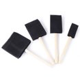 thumbnail image 3 of MasteelfCA 3 Set/12 Pcs Kids Art Craft Painting Drawing Tools Mini Sponge Brush Set Fun Kits Early DIY Learning for Kindergarten (Black), 3 of 8