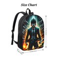 thumbnail image 2 of Hunter X Hunter Backpack, Large Capacity 17 Inch Laptop Backpack, Durable Casual Daypack, Water Resistant, 17.3x12.2x5.5 Inch, 2 of 8