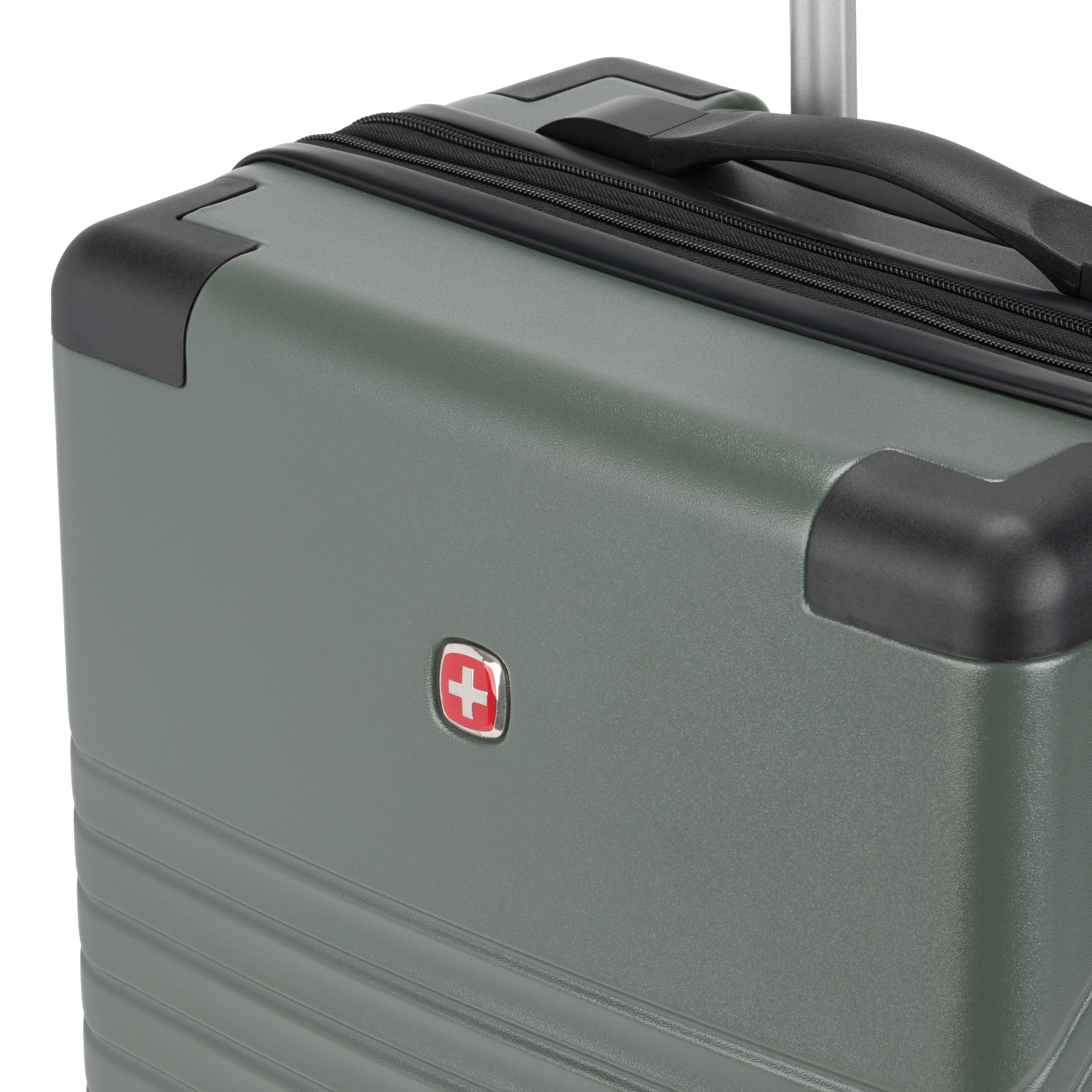 SWISSGEAR Edge Hardside Carry-On Spinner, Thyme Green