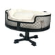 thumbnail image 3 of Cama de escritorio de gato con tapete de mascotas muebles de gatito elegantes y suaves gatos pequeños y medianos perros nido de escritorio hamaca de, 3 of 8