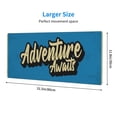 thumbnail image 3 of Xecao Adventure Awaits for Mouse Pad - Waterproof Extended Contour Mouse Mat, Large Gaming Mousepad Laptop Keyboard Mat with Non-Slip Rubber Base, 3 of 8