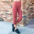 thumbnail image 2 of LAVRA Womens Leggings Stretchy Full Length Carpi Footless Tights Workout Yoga Pants Cropped, 2 of 41