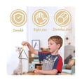 thumbnail image 4 of 10 Pcs Instrument de Percussion Triangle en Acier, Triangle pour Enfant FWI, 4 of 5