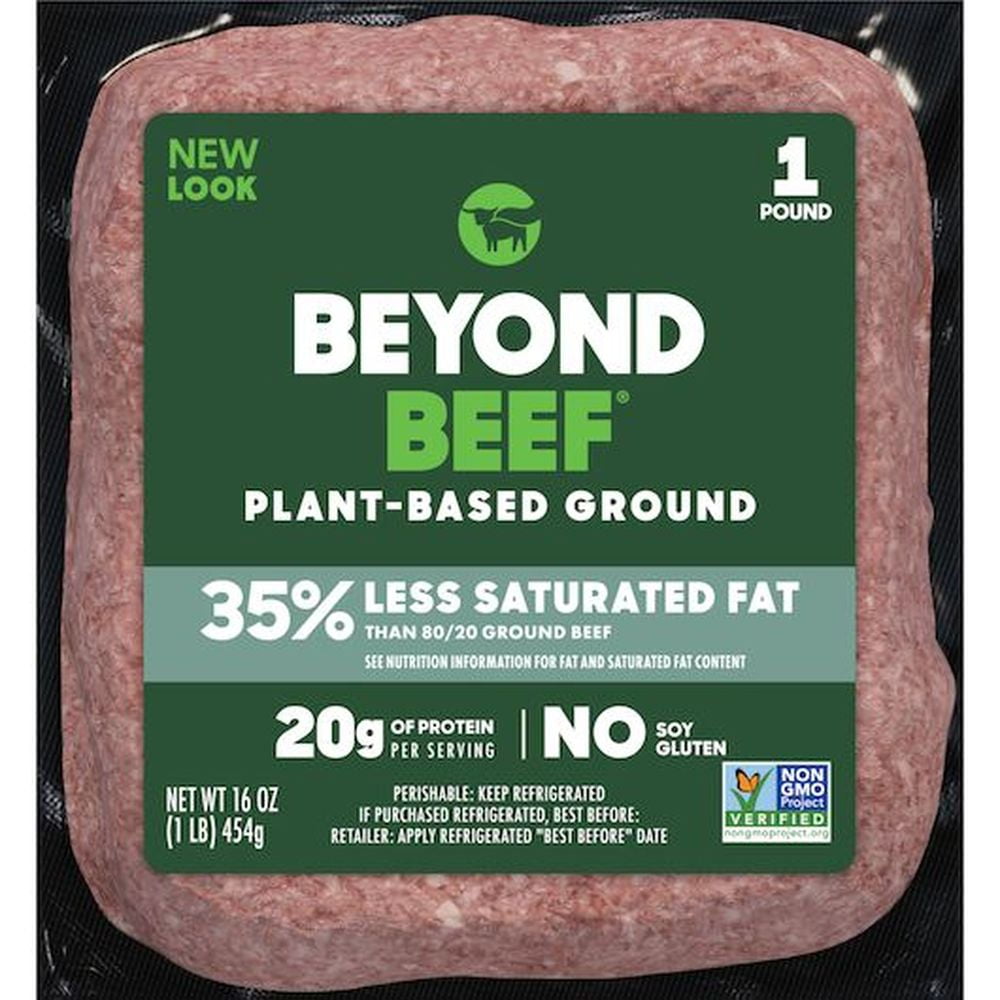 Beyond Meat Beyond Beef Plant Based Ground Beef, 1 Pound -- 12 per case