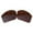 Bronze Brown Polarized, variant on Vonxyz Stealth Black Polarized Lenses Replacement for Oakley WireTap Sunglass