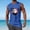 Blue, variant on VgaVtl Mens Tank Tops Patriotic Summer Independence Day T Shirt Men Holiday Red Casual Loose Sleeveless Eagle Tops
