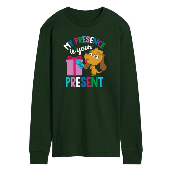 Dr. Seuss The Grinch - Little Grinch - My Presence Is Your Present - Men's Long Sleeve T-Shirt