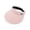 Pink, variant on HONHUZH Summer Hats Womens Open Top Sun Visor Hat Wide Brim Summer Casual Cap