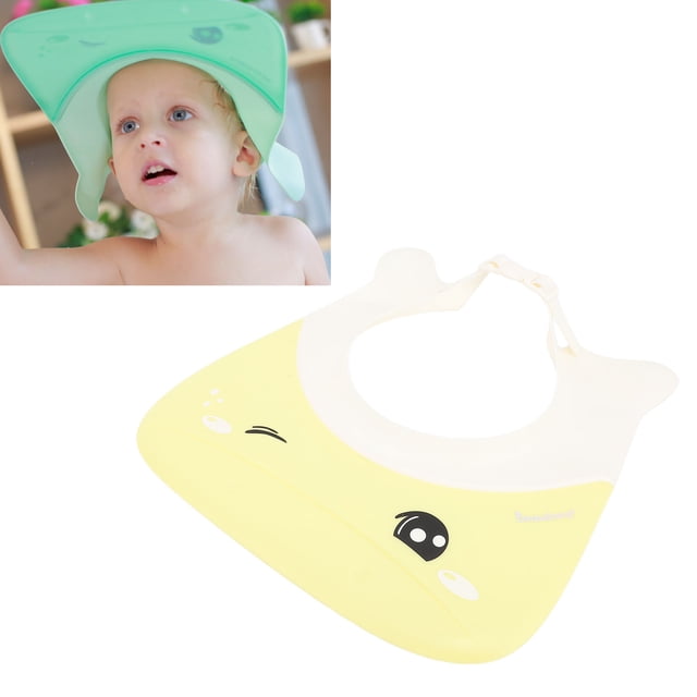 Tapa De Baño Para Bebés Ajustable, Sombrero De Ducha Para Niños Con Ojo De Oído Protector Para El Cabello Para El Cabello Para Niños Pequeños De Plástico No Irritante, Ideal