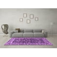 thumbnail image 3 of Ahgly Company Indoor Rectangle Persian Purple Traditional Area Rugs, 5' x 7', 3 of 4
