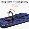thumbnail image 2 of Estuche GANGXUN para Xiaomi Redmi Note 12 5G, soporte giratorio 360°, estilo mecánico y magnético, 2 of 5