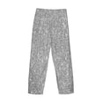 thumbnail image 5 of Balery GlitterSilver print Men's Pajama Pants,Ultra Lightweight Pjs,Lounge Pant-X-Large, 5 of 9