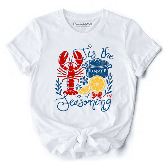 Crawfish Boil Season Summer T-Shirt, Seafood Funny Retro Tee