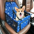 thumbnail image 3 of Pet Car Seat Carrier under $5! CQCYD Pet Car Seat Organizer,Mesh Hanging Storage Bag for Backseat,Travel Accessories for Dogs and Cats,Car Rear Seat Protector,Vehicle Interior Organizer with, 3 of 5