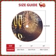 thumbnail image 2 of Fotbe Happy New Year Pattern Christmas Tree Skirt, Tree Skirts Plush Christmas Decorations, Christmas Tree Skirts Xmas Decorations Holiday Party Decor-36", 2 of 6