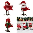 thumbnail image 2 of Christmas Decoration for Home Cute Redness Simulated Birds Figurine Winter Birds Christmas Table Top Featherlys Friend, 2 of 14