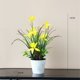 thumbnail image 2 of Plantas artificiales, flores simuladas, decoración de sala de estar, decoración creativa de escritorio en macetas, 2 of 3