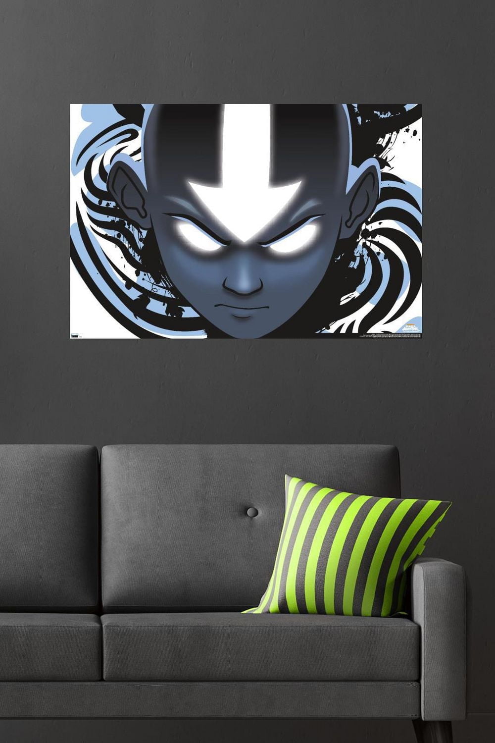 Nickelodeon Avatar: The Last Airbender - Face Wall Poster, 22.375" x 34"