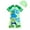Z08 Green, variant on Gelikeya Boys Bathing Suits Size 6-7 UPF 50+ Swim Shirt and Bathing Suit Trunks Short/Long Sleeve Boy Bathing Suit (Child, Blue, 6-7 Years)