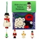 thumbnail image 1 of Juego Navideña Kit Adornos para Manualidades Navideñas Botón DIY (hombre Nieve), 1 of 9