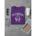 thumbnail image 3 of Florida Basketball Retro Sports T-Shirt Men -Image by Shutterstock, Male Large, 3 of 4