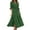 Other, variant on Gspmoly Women Dresses, Women'S Fashion Half Sleeve V-Neck Loose Solid Ankle Dress Long Split Dress Party Dresses for Women Deals of The Day