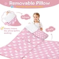 thumbnail image 3 of Pink Cute French Bulldogs Toddler Nap Mats for Kids Preschool,Sleeping Mat Bag or Kids,Toddler Sleeping Bag,Toddler Nap Mat or Daycare, 3 of 6