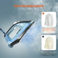 thumbnail image 4 of VEVOR Steam Iron 1700W Iron for Clothes Auto Shut-Off Self-Cleaning for Ironing, 4 of 9